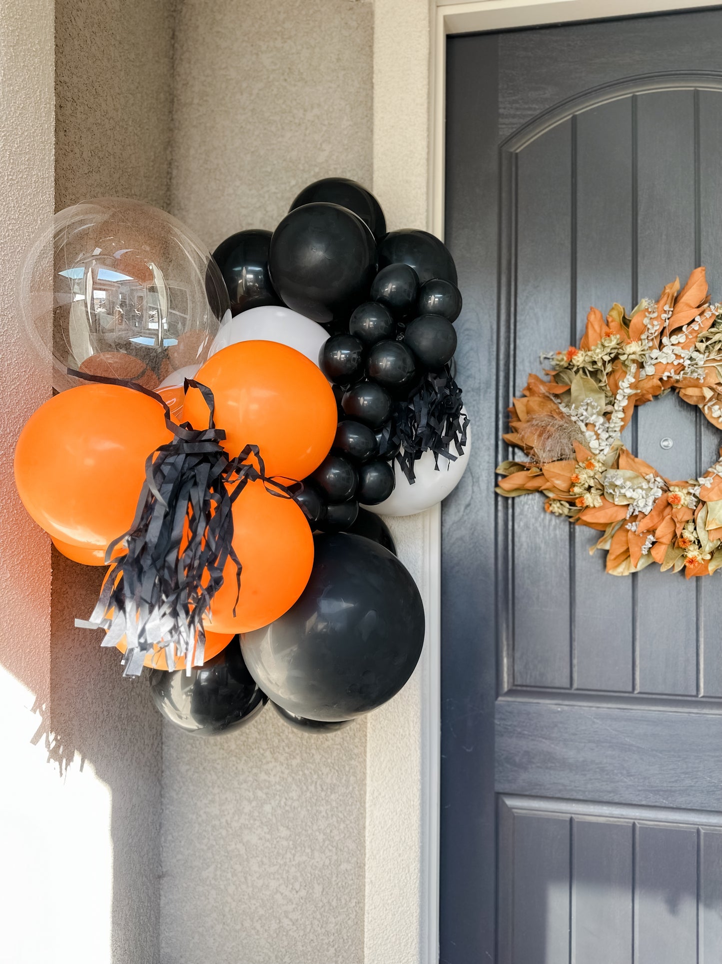 Decorative Balloon Cluster + Fringe