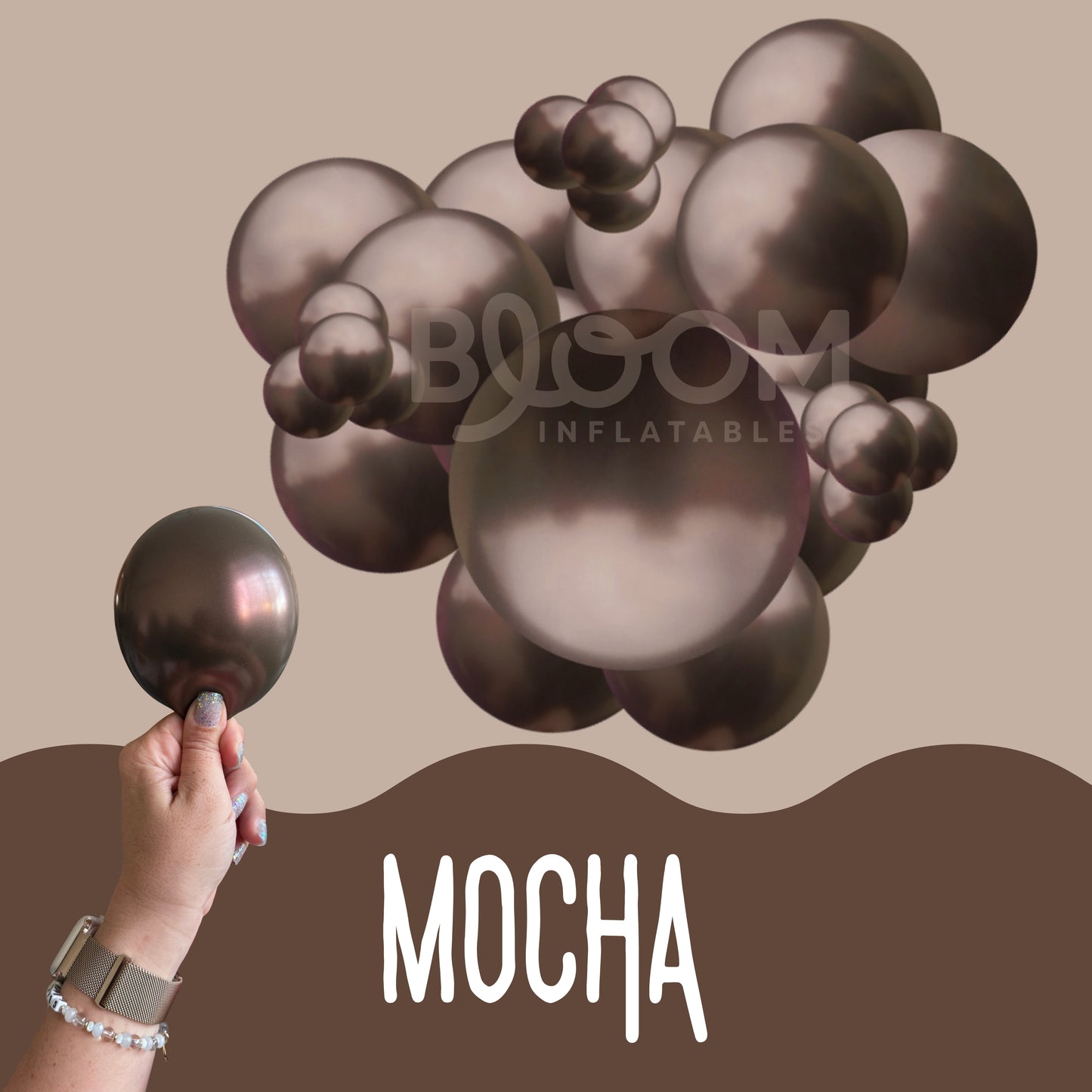 Teddy Bear Balloon Garland