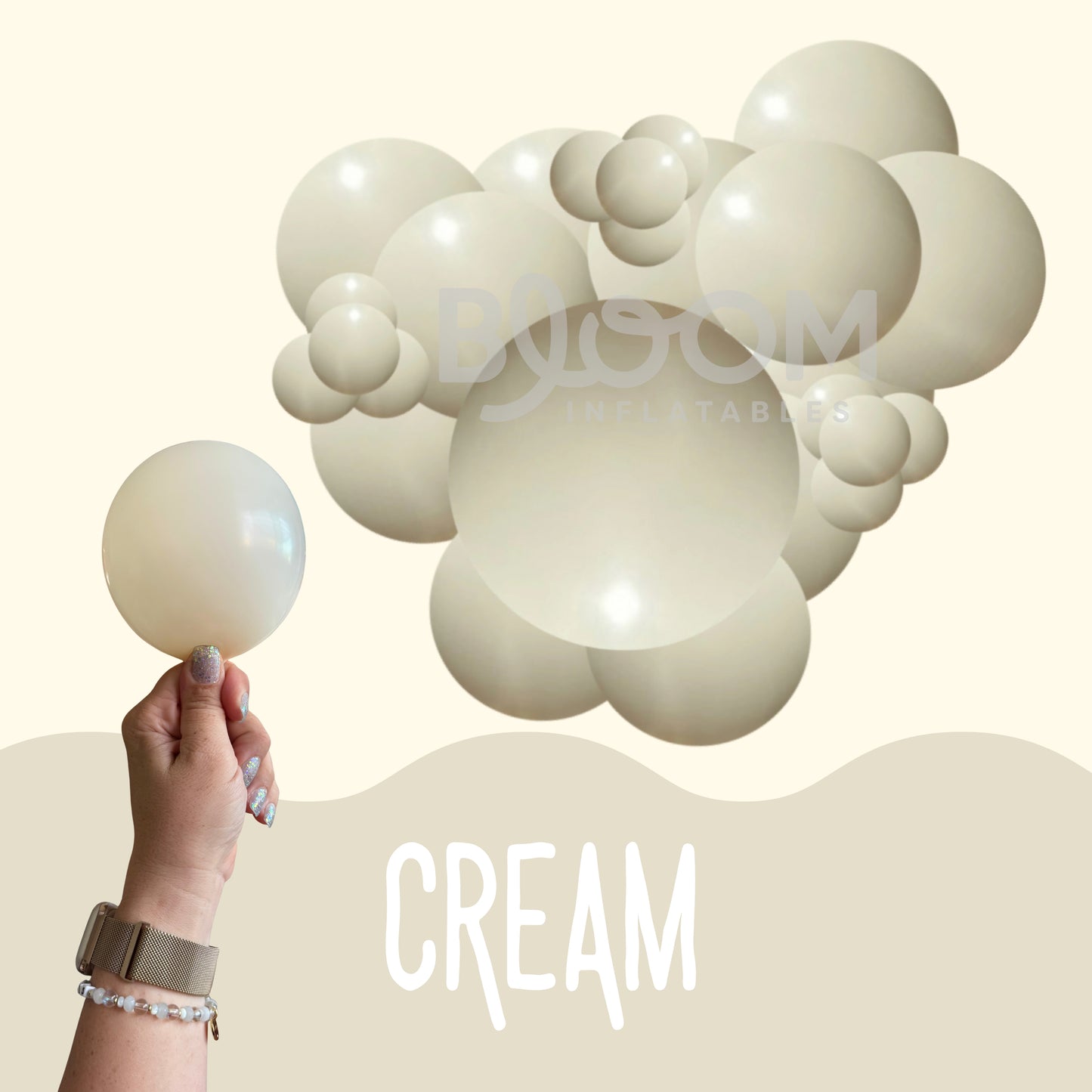 Teddy Bear Balloon Garland