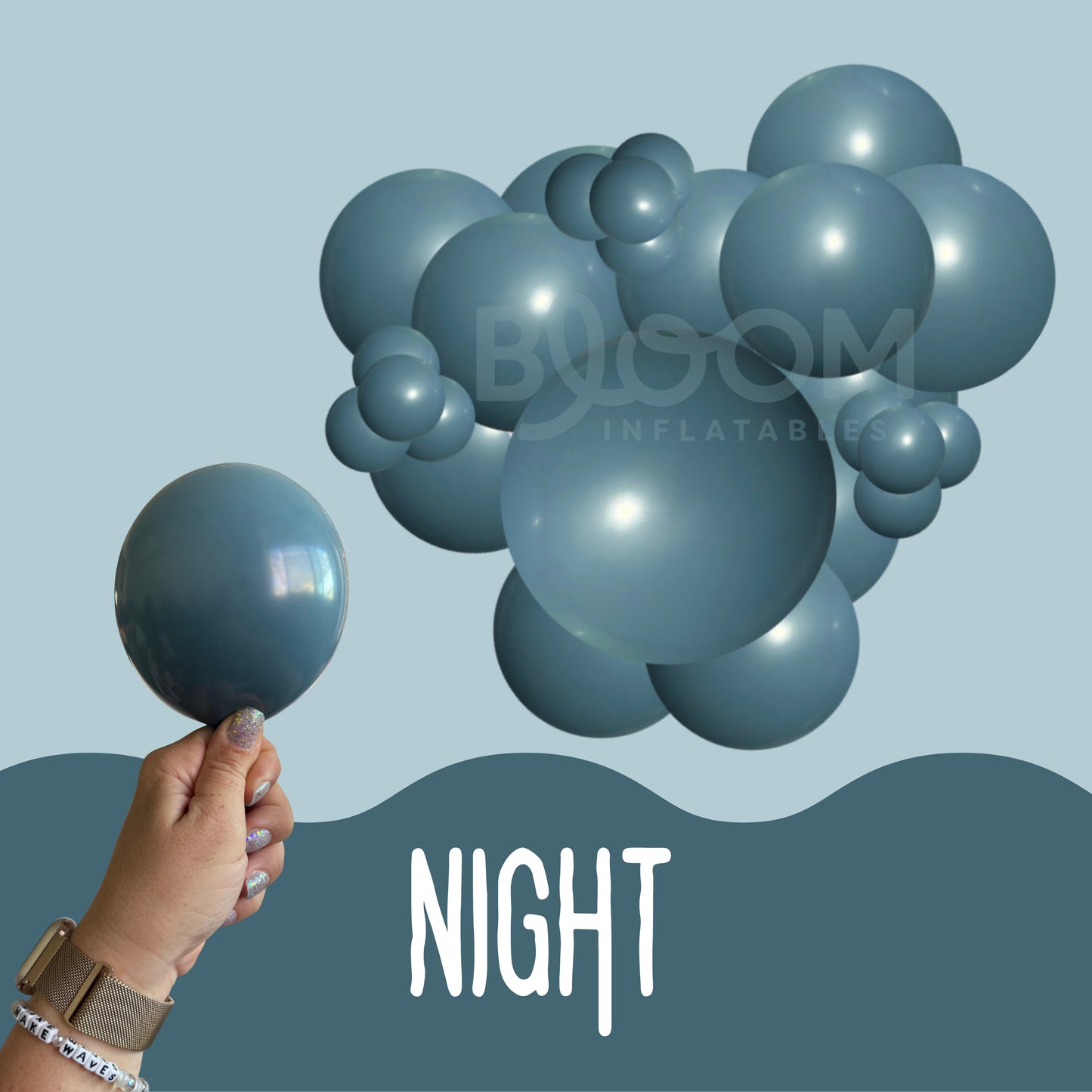 Teddy Bear Balloon Garland