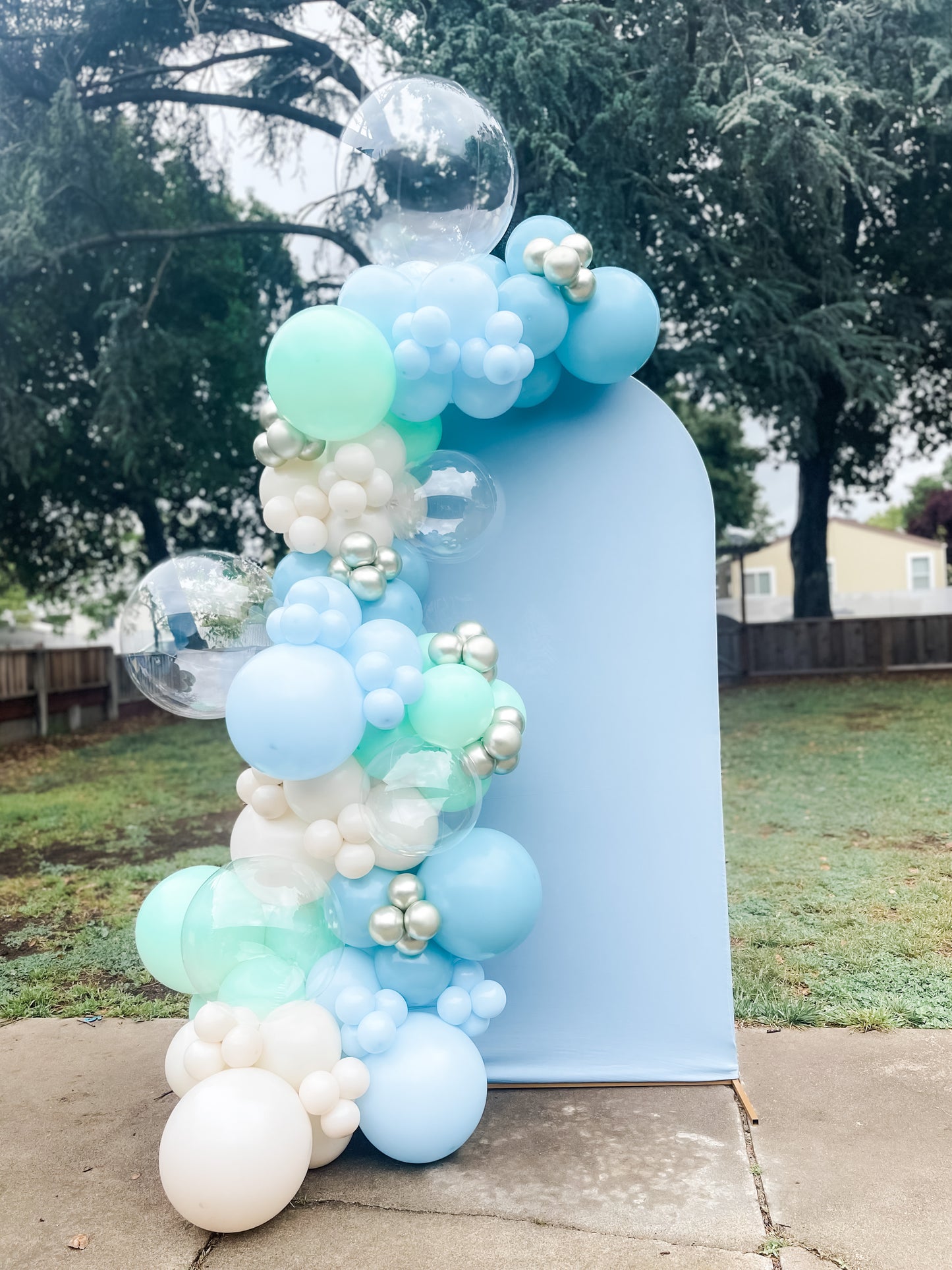 Package | Arch Backdrop + Balloon Garland