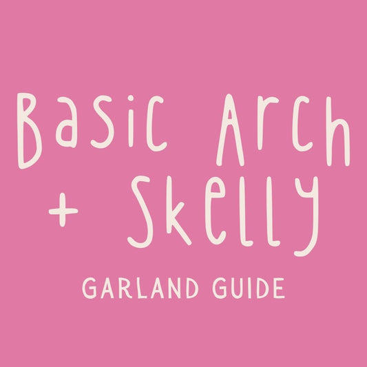 Garland Guide | Basic Arch + Skelly (or any prop!)